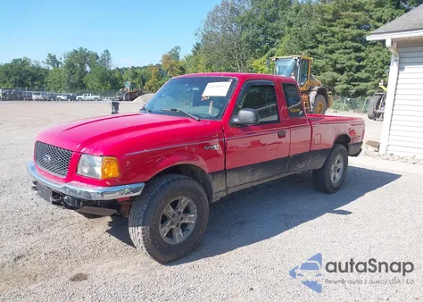 2003 Ford Ranger Xlt z USA, uszkodzony, nr VIN 1FTYR15E13PB10022